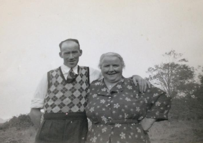 Scotch Granny with her son Michael
